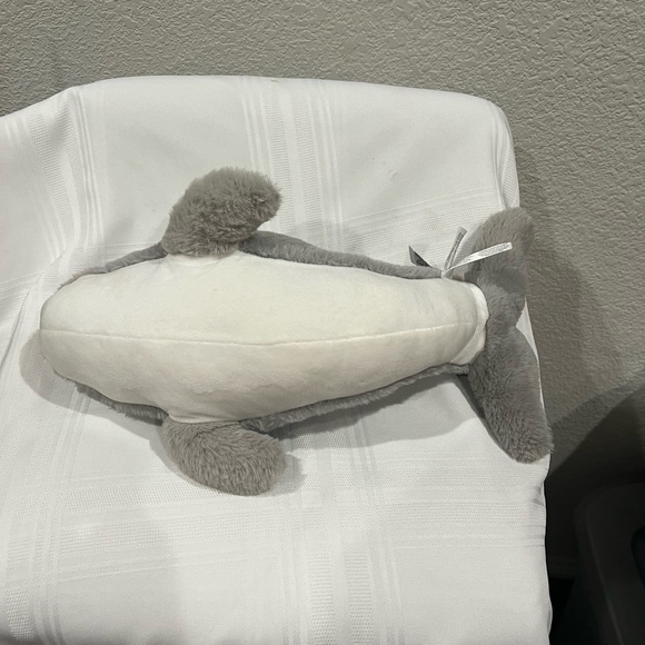 Gray Dolphin plush stuffed animal 16 in - Picture 4 of 5